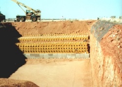 LLW disposal at Vaalputs 250 (Necsa)